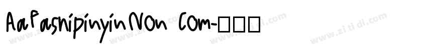 AaFashipinyinNon Com字体转换